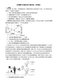 2024年山东省中考生物考前必刷题之生物圈中的微生物（原卷版＋解析版）（山东专用）