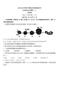 辽宁省沈阳市虹桥初级中学2023-2024学年七年级下学期6月考生物试卷