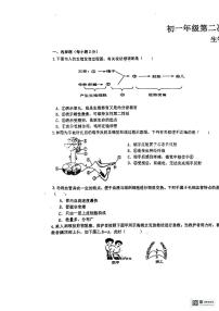 内蒙古赤峰市巴林左旗林东第三中学2023-2024学年七年级下学期第二次月考生物试题