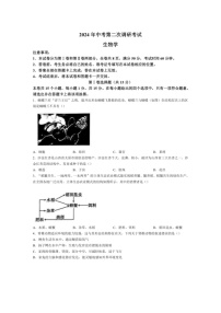 [生物]2024年山西省临汾市古县中考模拟生物第二次调研试卷（有解析）