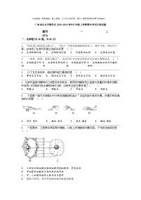 [生物]广东省汕头市潮阳区2023-2024学年七年级上学期期末考试生物试题