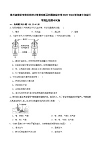 贵州省贵阳市贵州师范大学贵安新区附属初级中学2023-2024学年七年级下学期生物期中试卷