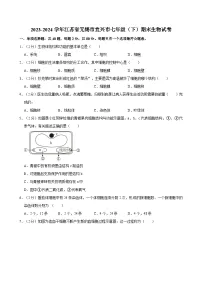 2023-2024学年江苏省无锡市宜兴市七年级（下）期末生物试卷