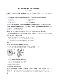 2024年山东省滨州市中考真题生物真题