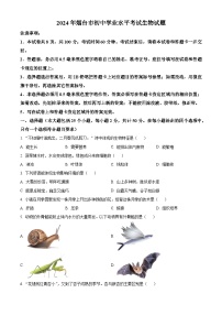 精品解析：2024年山东省烟台市中考生物试题
