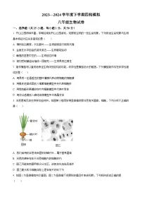 2024年山东省临沂市蒙阴县八年级中考三模生物试题（原卷版+解析版）