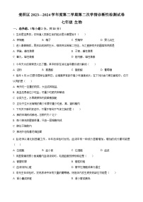 甘肃省天水市麦积区2023-2024学年七年级下学期期末生物学试题（原卷版+解析版）