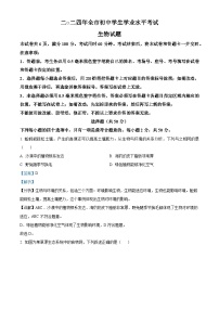 2024年山东省聊城市中考生物真题（解析版）