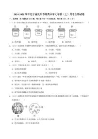 [生物]辽宁省沈阳市培英中学2024～2025学年七年级上学期月考试卷(有解析)