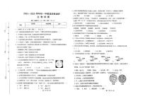 山西省太原市万柏林区部分学校2024-2025学年七年级上学期10月月考生物学试题