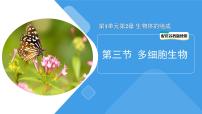 初中生物苏教版（2024）七年级上册（2024）第3节 多细胞生物教课内容ppt课件