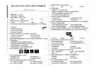 广西南宁市第二中学2024-2025学年八年级上学期10月月考生物试题