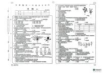 山东省德州市宁津县第四实验中学等两校2024-2025学年八年级上学期联考期中生物试卷