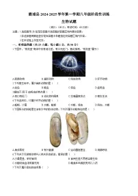 福建省宁德市霞浦县2024-2025学年八年级上学期期中生物学试题