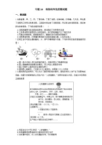 2025年中考生物一轮复习考点通关练习专题18 传染病和免疫（2份，原卷版+解析版）