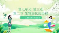 人教版（2024）八年级下册第七单元 生物圈中生命的延续和发展第三章 生命起源和生物进化第二节 生物进化的历程获奖ppt课件