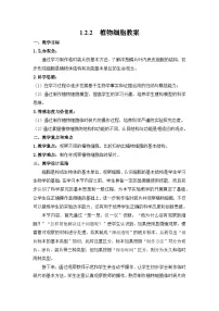 人教版（2024）七年级上册（2024）第二节 植物细胞教学设计