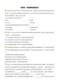 2025年中考生物学专题复习专项练习04　传染病和免疫综合 （含答案）