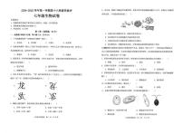 广东省茂名市高州市部分学校联考2024-2025学年七年级上学期12月月考生物试题