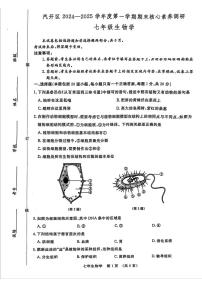 吉林省长春市汽车经济技术开发区2024-2025学年七年级上学期期末考试生物试卷