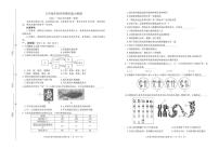 吉林省四平市铁西区2024-2025学年八年级上学期期末生物试题