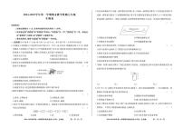 安徽省亳州市谯城区2024-2025学年七年级上学期期末生物试题