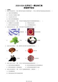 2020-2024北京初三中考一模生物汇编：病毒章节综合