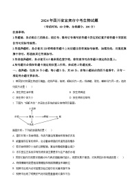2024年四川省宜宾市中考生物试题（含解析）