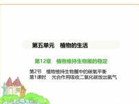 生物七年级下册（2024）植物维持生物圈中的碳氧平衡授课ppt课件
