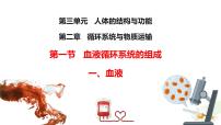 生物冀少版（2024）血液集体备课课件ppt