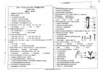 济水一中2024~2025年初中生物七年级下学期期中 生物试卷