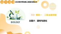 主题六 遗传与进化（二轮突破课件）2025年中考生物二轮复习讲练测（江苏专用）
