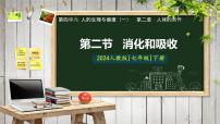 初中生物人教版（2024）七年级下册（2024）消化和吸收图文ppt课件