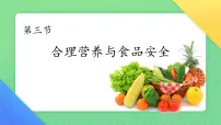 初中生物人教版（2024）七年级下册（2024）合理营养与食品安全评课ppt课件