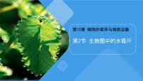 初中苏教版（2024）生物圈中的水循环课文配套课件ppt