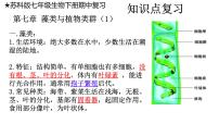 苏科版七年级生物下册期中复习（7-10章） 课件
