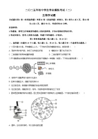 山东省泰安市东平县2025年中考二模 生物试题