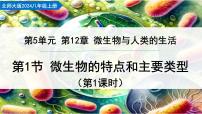 北师大版（2024）八年级上册（2024）微生物的特点和主要类型教学ppt课件