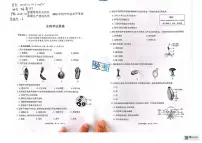 2025年新疆生产建设兵团中考生物试题（中考模拟）