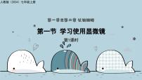 初中生物人教版（2024）七年级上册（2024）学习使用显微镜教学课件ppt