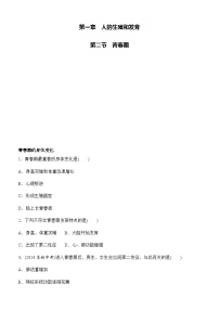人教版（2024）七年级下册（2024）青春期优秀课时训练