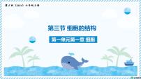 初中生物冀少版（2024）七年级上册（2024）细胞的结构教学课件ppt