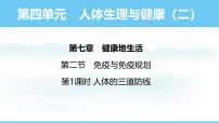 初中生物人教版（2024）八年级上册（2024）第二节 免疫与免疫规划图片课件ppt