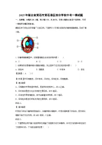2025年湖北省黄石市黄石港区部分学校中考一模[中考模拟]生物试卷（解析版）