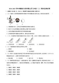 【7生（SJ）期末】合肥市蜀山区2024-2025学年七年级上学期期末生物试卷