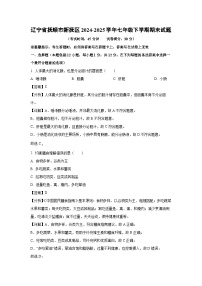辽宁省抚顺市新抚区2024-2025学年七年级下学期期末生物试卷（解析版）