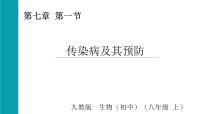 初中生物人教版（2024）八年级上册（2024）第四单元 人体生理与健康（二）第七章 健康地生活第一节 传染病及其预防课堂教学课件ppt