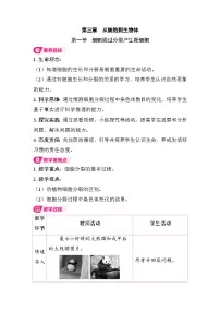 人教版（2024）七年级上册（2024）细胞通过分裂产生新细胞教学设计