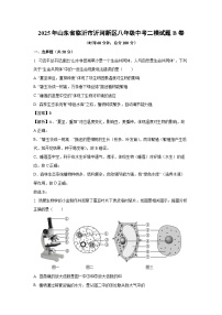 2025年山东省临沂市沂河新区八年级中考二模B卷生物试题（解析版）
