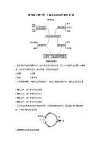 人教版（2024）八年级上册（2024）第六章 人体生命活动的调节精品复习练习题